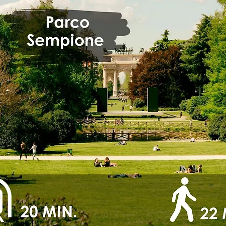 Eleganza Design Corso Porta Garibaldi - 80 Mq 아파트 *