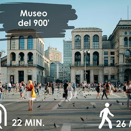 Eleganza Design Corso Porta Garibaldi - 80 Mq * Milánó